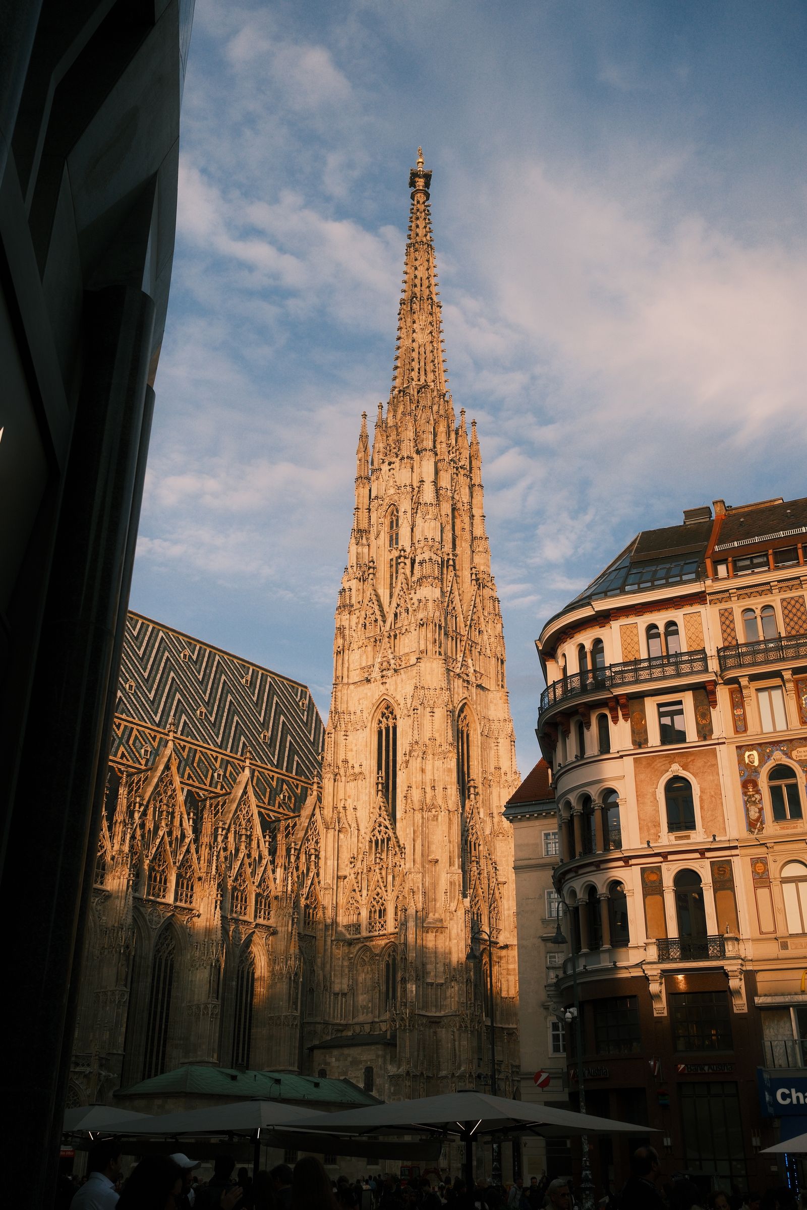 Stephansdom im Abendlicht